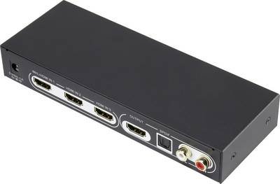 SpeaKa Professional SP-5441116 3 Port HDMI-Switch UHD 4K @ 60 Hz