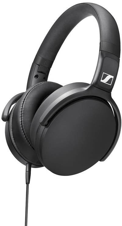 Sennheiser HD 400S Over Ear Kopfhörer kabelgebunden Schwarz Faltbar, Headset