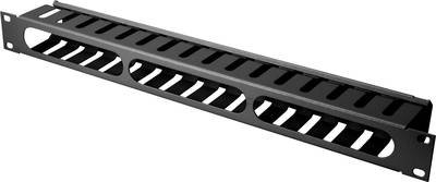Digitus DN-97617 19 Zoll Netzwerkschrank-Kabelführung 1 HE Schwarz (RAL 9005)