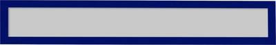magnetoplan 1131803 Magnetrahmen Blau DIN A3 hoch, DIN A4 quer