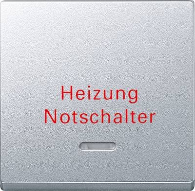 Merten Abdeckung Wechselschalter System M Aluminium 431860 1 St.