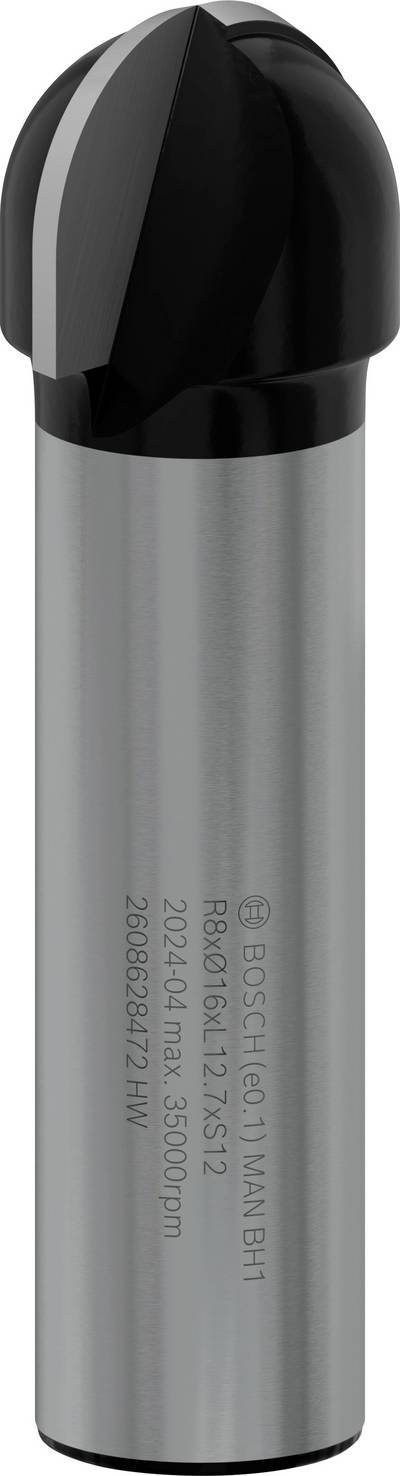 Bosch Accessories 2608628472 Hohlkehlfräser Länge 54 mm Produktabmessung, Ø 16 mm Schaftdurchmesser 12 mm