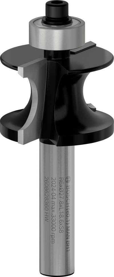 Bosch Accessories 2608628360 Stabfräser Hartmetall Länge 63 mm Schaftdurchmesser 8 mm