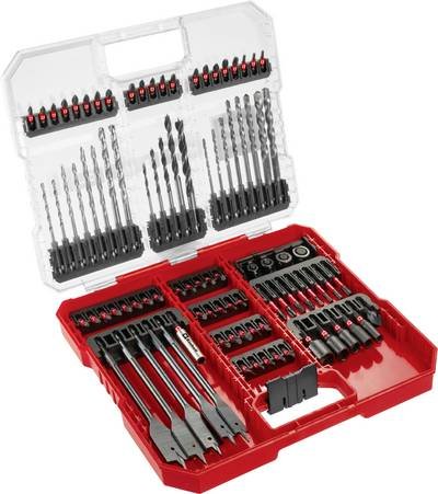 Einhell 108798 95teilig Bohrer- und Bit-Sortiment