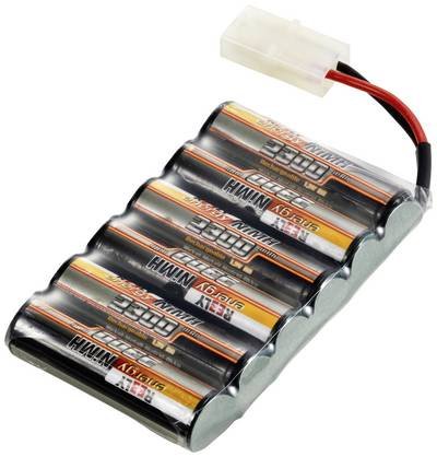 Reely Modellbau-Akkupack (NiMh) 7.2 V 2300 mAh Side-by-Side Tamiya