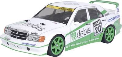 Tamiya TT-01E Mercedes Benz 190E debis Zakspeed Brushed 1:10 RC Modellauto Elektro Straßenmodell Allradantrieb (4WD) Bau