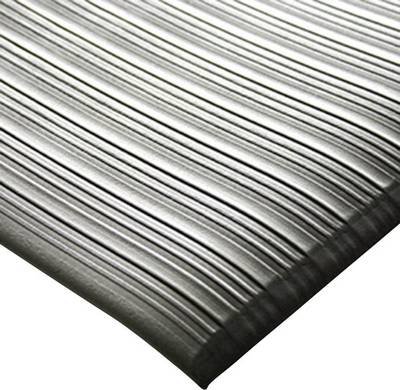 COBA Europe AL010003C Orhomat Ribbed Arbeitsplatzmatte (Meterware) Grau