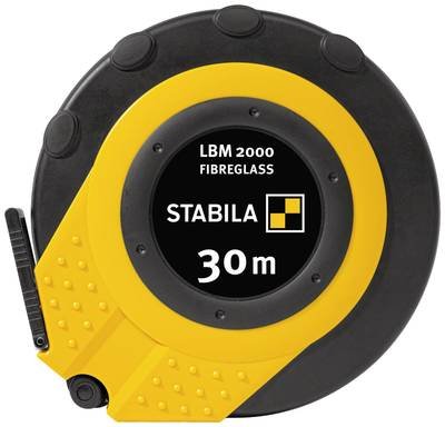 Stabila LBM 2000 FIBREGLASS (cm) 19655 Maßband 30 m ABS
