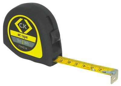 C.K neu T3442 16 Maßband 5 m Stahl
