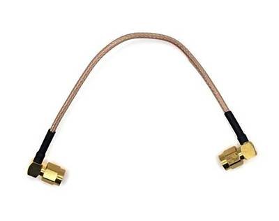Mueller Electric BU-4150032006 Koaxialkabel SMA-Stecker SMA-Stecker 0.15 m Transparent 1 St.