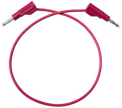 Mueller Electric BU-P4911B-24-2 Messleitung Bananenstecker Bananenstecker 0.6 m Rot 1 St.