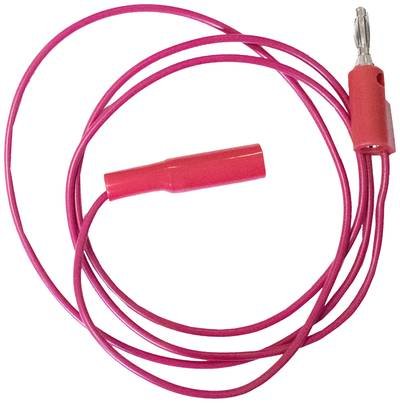 Mueller Electric BU-2031-A-36-2 Messleitung Bananenstecker 4 mm Mini-Krokodilklemme 0.9 m Rot 1 St.