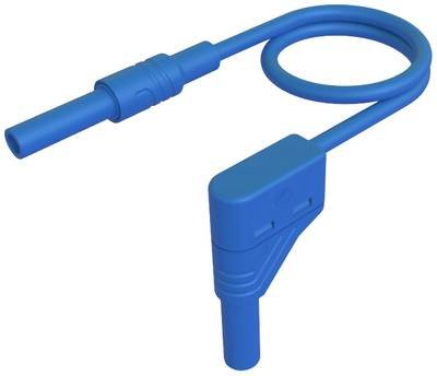 SKS Hirschmann MAL S WG-B 100/2,5 bl Sicherheits-Messleitung 4 mm Sicherheits-Stecker 4 mm Sicherheits-Stecker 100 cm Bl
