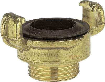 GARDENA 07116-20 Messing Klauenkupplung-Gewindestück Klauenkupplung, 41,91 mm (1 1/4") AG