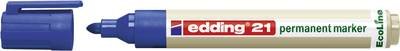 Edding edding 21 permanent marker EcoLine 4-21003 Permanentmarker Blau wasserfest: Ja