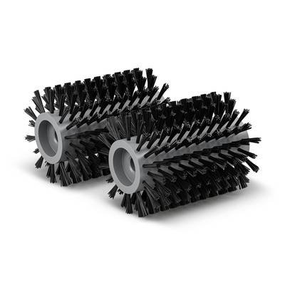 Kärcher Home & Garden 2.644-340.0 Kärcher - Rollenbürste - für Steinoberflächen, Platten (Packung mit 2) Bürstenwalzen