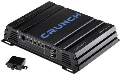 Crunch GPX750.1D 1-Kanal Digital Endstufe 750 W Lautstärke-/Bass-/Höhen-Regelung Passend für (Auto-Marke): Universal