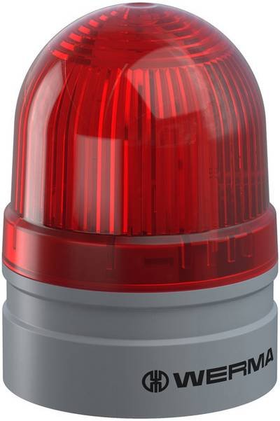 Werma Signaltechnik Signalleuchte Mini TwinFLASH 12VAC/DC RD 260.120.74 Rot 12 V/DC