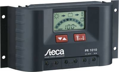 Steca PR 1010 Laderegler PWM 12 V, 24 V 10 A