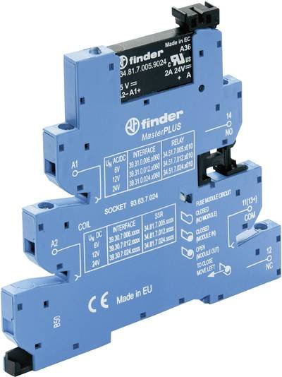 Finder Halbleiterrelais 39.30.0.125.9024 2 A Schaltspannung (max.): 24 V/DC 1 St.