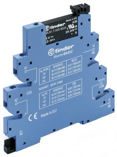 Finder Halbleiterrelais 39.10.7.012.9024-10 2 A Schaltspannung (max.): 24 V/DC 1 St.