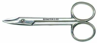 Bernstein Tools for Electronics 5-301 Blechschere 110 mm Chrom