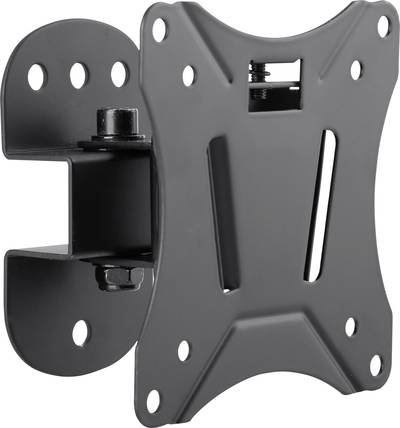 SpeaKa Professional Monitor-Wandhalterung SP-6012040 1 Display(s) 33,0 cm (13") - 68,6 cm (27") Schwarz Neigbar, Schwenk