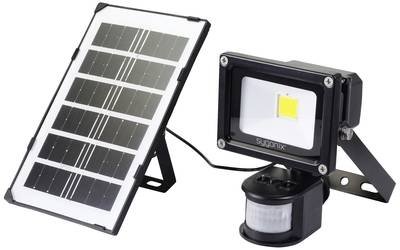 Sygonix SY-5461108 Solar-Spot mit Bewegungsmelder 10 W Leuchtfarben: Neutralweiß