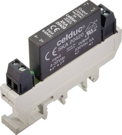 Celduc Halbleiterrelais XKD10120 1 A Schaltspannung (max.): 220 V/AC, 220 V/DC 1 St.