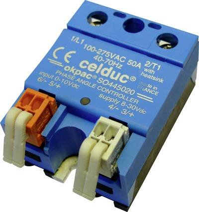 Celduc Halbleiterrelais SO445020 50 A Schaltspannung (max.): 280 V/AC, 280 V/DC 1 St.