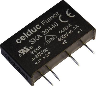 Celduc Halbleiterrelais SKA20421 5 A Schaltspannung (max.): 275 V/AC, 275 V/DC Zufällig schaltend 1 St.