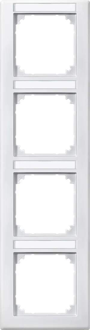 Merten Rahmen Abdeckung System M Polarweiß 474419 1 St.