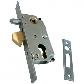 Cerradura pico de loro para puerta corredera - Rationalstock.es