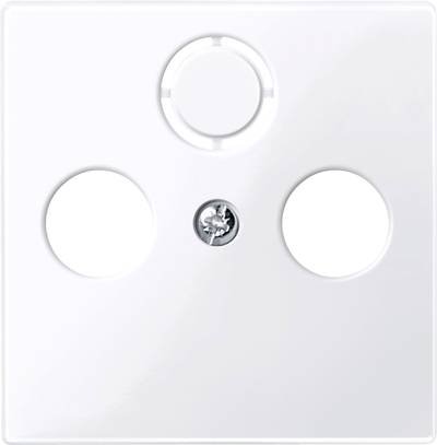 Merten Abdeckung System M Weiß 296725 1 St.
