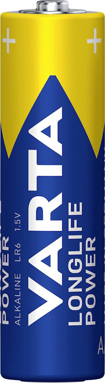 Varta Longlife Power Mignon (AA)-Batterie Alkali-Mangan 2960 mAh 1.5 V 4 St.