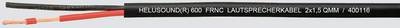 HELU 400116 Lautsprecherkabel 2 x 1.5 mm² Schwarz, Rot 100 m