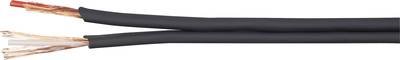 BKL Electronic 1106001 Audiokabel 2 x 0.14 mm² Schwarz Meterware
