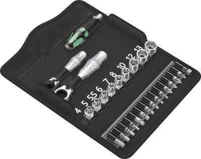 Wera KK Zyklop Mini 2 Steckschlüsselsatz metrisch 1/4" (6.3 mm) 27teilig 05135918001