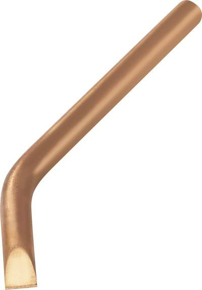 TOOLCRAFT KB-100 Lötspitze Meißelform, gebogen Spitzen-Größe 10 mm Spitzen-Länge 145 mm Inhalt 1 St.