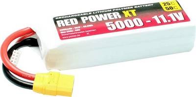 Red Power Modellbau-Akkupack (LiPo) 11.1 V 5 Ah 25 C Softcase XT90