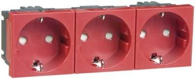 PEHA by Honeywell 1fach Einsatz Steckdose Rot 403711 1 St.