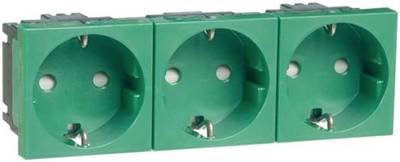 PEHA by Honeywell 1fach Einsatz Steckdose Grün 518411 1 St.