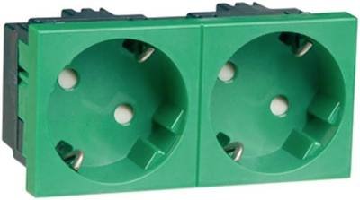 PEHA by Honeywell 1fach Einsatz Steckdose Grün 518511 1 St.