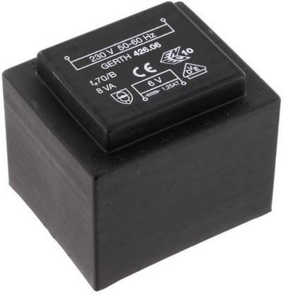 Gerth PTF420601 Printtransformator 1 x 230 V 1 x 6 V/AC 8 VA 1333 mA