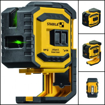 Láser de líneas en cruz y plomada stabila mod. lax 300 g - Rationalstock.es