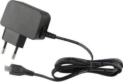 HN Power HNP06-MICROUSBL6 USB Ladegerät 7.5 W 1x Micro-USB Schwarz Innenbereich Stabilisiert