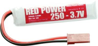 Red Power Modellbau-Akkupack (LiPo) 3.7 V 250 mAh Softcase JST