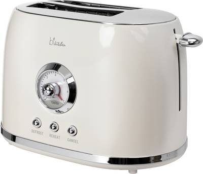 BiKitchen nostalgia 200 Toaster Cremeweiß (glänzend)