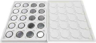 Ansmann Knopfzelle 1 St. 240 mAh 20er Tray Lithium Knopfzelle CR2032 Industrial