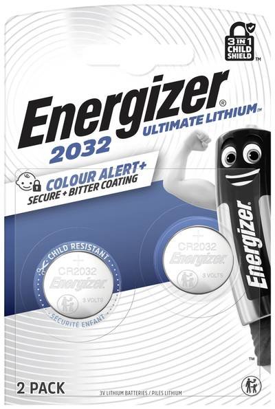 Energizer Knopfzelle CR 2032 3 V 2 St. 235 mAh Lithium E304206200